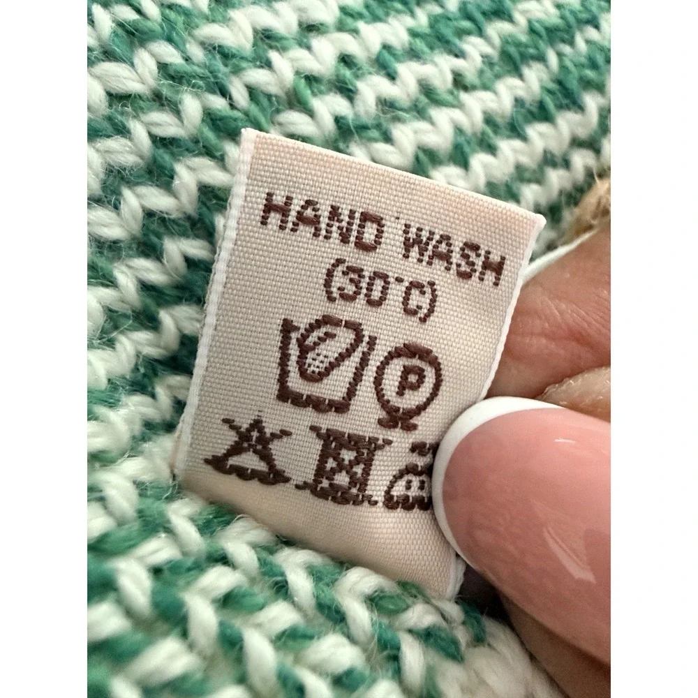 Aran Sweater Market Throw Irish Merino Wool Blanket Shamrock 60